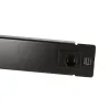 PANOU gestionare cabluri LOGILINK, tip masca orizontala, 19 inch, 1U, instalare fara unelte, negru, "PN105B"