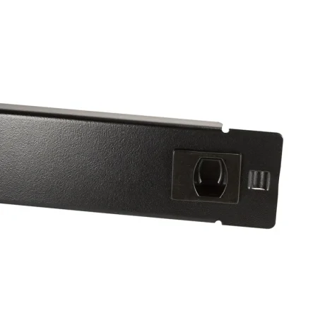PANOU gestionare cabluri LOGILINK, tip masca orizontala, 19 inch, 1U, instalare fara unelte, negru, "PN105B"