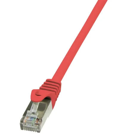 PATCH CORD FTP LOGILINK Cat5e, cupru-aluminiu, 10 m, rosu, AWG26, ecranat &quot;CP1094S&quot; (include TV 0.8lei)