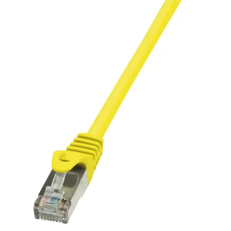PATCH CORD FTP LOGILINK Cat5e, cupru-aluminiu, 7.5 m, galben, AWG26, ecranat "CP1087S" (include TV 0.18lei)