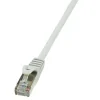 PATCH CORD S/FTP LOGILINK Cat5e, cupru-aluminiu, 15 m, gri, AWG26, dublu ecranat "CP1102D" (include TV 0.8lei)