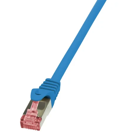 PATCH CORD S/FTP LOGILINK Cat6, LSZH, cupru, 3 m, albastru, AWG27, dublu ecranat &quot;CQ2066S&quot; (include TV 0.06 lei)