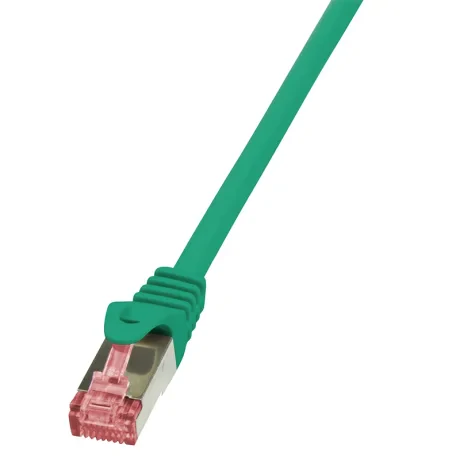 PATCH CORD S/FTP LOGILINK Cat6, LSZH, cupru, 3 m, verde, AWG27, dublu ecranat &quot;CQ2065S&quot; (include TV 0.06 lei)