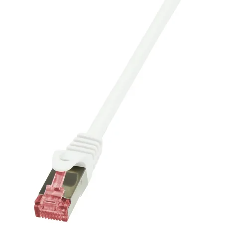 PATCH CORD S/FTP LOGILINK Cat6, LSZH, cupru, 7.5 m, alb, AWG27, dublu ecranat &quot;CQ2081S&quot; (include TV 0.8lei)