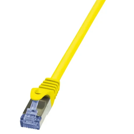 PATCH CORD S/FTP LOGILINK Cat6a, LSZH, cupru, 2 m, galben, AWG26, dublu ecranat "CQ3057S" (include TV 0.06 lei)
