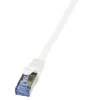 PATCH CORD S/FTP LOGILINK Cat6a, LSZH, cupru, 3 m, alb, AWG26, dublu ecranat &quot;CQ3061S&quot; (include TV 0.18lei)