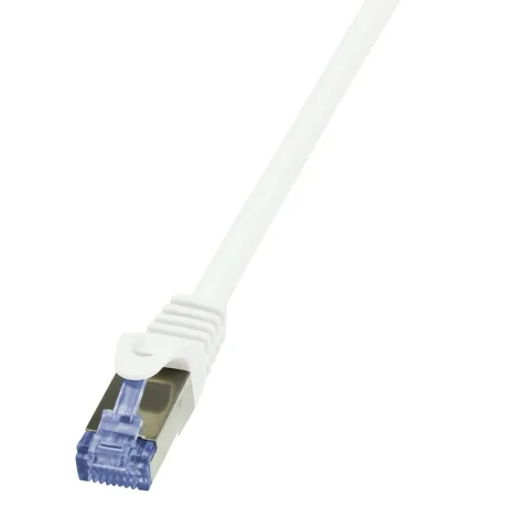 PATCH CORD S/FTP LOGILINK Cat6a, LSZH, cupru, 3 m, alb, AWG26, dublu ecranat &quot;CQ3061S&quot; (include TV 0.18lei)
