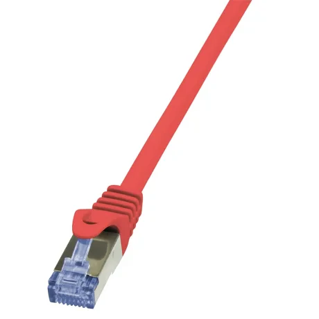 PATCH CORD S/FTP LOGILINK Cat6a, LSZH, cupru, 5 m, rosu, AWG26, dublu ecranat &quot;CQ3074S&quot; (include TV 0.18lei)