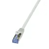 PATCH CORD S/FTP LOGILINK Cat7, LSZH, cupru, 600MHz, mufe RJ45 Cat6a, 10 m, gri, AWG26, dublu ecranat &quot;CQ4092S&quot; (include TV 0.8lei)