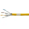 PATCH CORD S/FTP LOGILINK Cat7a, LSZH, cupru, 1200MHz, 50 m, yellow, AWG23, dublu ecranat "CPV0069" (include TV 1.5 lei)
