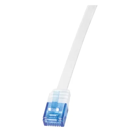 PATCH CORD UTP LOGILINK Cat6, cupru, flat, 5 m, alb, AWG32, "CF2071U" (include TV 0.06 lei)