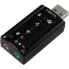 PLACA de SUNET Logilink, extern, 7.1, interfata USB 2.0, conectori 3.5 mm jack, &quot;UA0078&quot; (include TV 0.18lei)