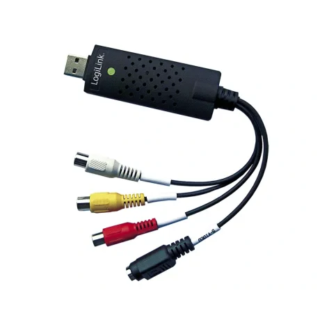 PLACI de CAPTURA LOGILINK, extern, intrare RCA x 3 | S-Video, iesire USB 2.0, cablu Audio RCA | Video RCA | S-video, transfer inregistrari de pe casete video pe PC (analog la digital), &quot;VG0030&quot;