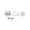 PRIZA LC duplex cu 2 iesiri, LOGILINK pt. cablu fibra optica, LC OS2 OM2/OM3/OM4/OM5, plastic cu mansoane ceramice, 1 buc., aplicabila, capace de praf, &quot;NK4024&quot;