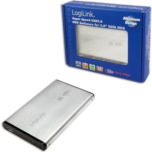 RACK extern LOGILINK, pt HDD/SSD, 2.5 inch, S-ATA, interfata PC USB 3.0, aluminiu, argintiu, &quot;UA0106A&quot; (include TV 0.8lei)