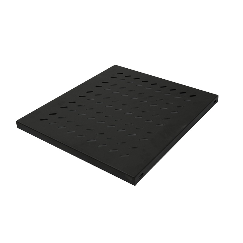 RAFT FIX LOGILINK 1U pentru rack 19", adancime 525mm, sarcina maxima 50Kg, vopsea antistatic, otel 1mm, black, "SF1F65B" thumb