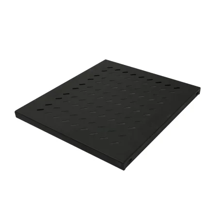 RAFT FIX LOGILINK 1U pentru rack 19&quot;, adancime 525mm, sarcina maxima 50Kg, vopsea antistatic, otel 1mm, black, &quot;SF1F65B&quot;