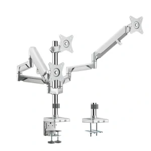 SUPORT de birou LOGILINK, pt 3 TV/monitor plat, curbat, diag. max 27 inch, rotatie, inclinare, pivotare, orizontala, verticala, totala, max 7 Kg x 3, &quot;BP0090&quot;