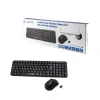 TASTATURA LOGILINK, wireless, 14 hotkeys, 1200dpi, layout german QWERTZ, 2.4GHz, negru, &quot;ID0119&quot; (include TV 0.8lei)