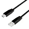Cablu Logilink USB 2.0 Cable, AM to Micro BM, metric print cable, 1m &quot;CU0158&quot;