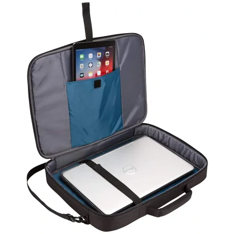 GEANTA CASE LOGIC, pt. notebook de max. 17.3 inch, 1 compartiment, buzunar frontal x 2, waterproof, poliester, negru, "ADVB-117 BLACK"/3203991
