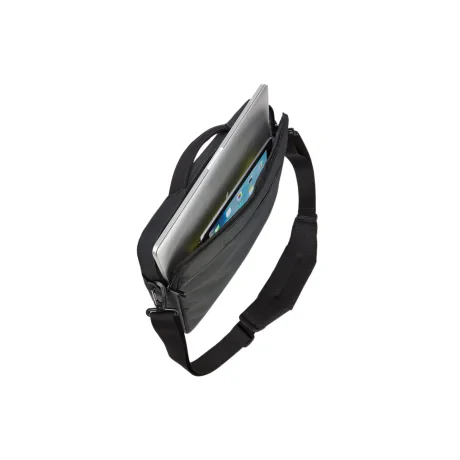GEANTA THULE, pt. notebook de max. 13 inch, 1 compartiment, buzunar frontal | buzunar dorsal, waterproof, nylon, negru, &quot;TSA-313B BLACK&quot; / 3204084