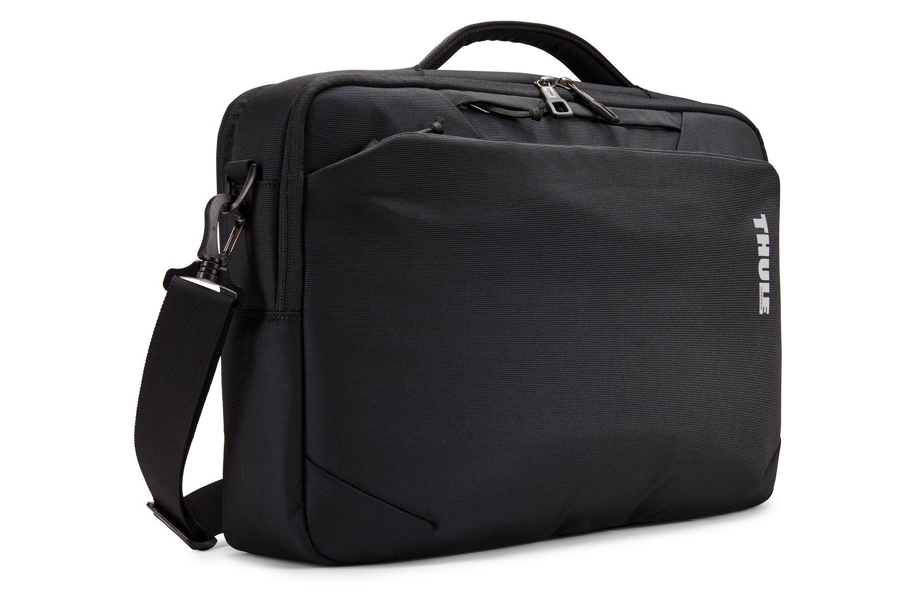 GEANTA THULE, pt. notebook de max. 15.6 inch, 2 compartimente, buzunar frontal x 2 | buzunar dorsal, waterproof, nylon, negru, "TSSB-316B BLACK" / 3204086 thumb