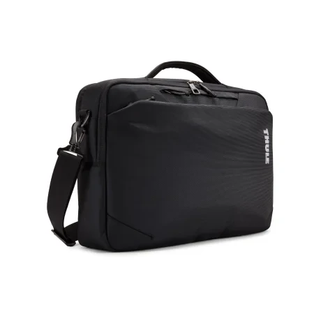 GEANTA THULE, pt. notebook de max. 15.6 inch, 2 compartimente, buzunar frontal x 2 | buzunar dorsal, waterproof, nylon, negru, &quot;TSSB-316B BLACK&quot; / 3204086