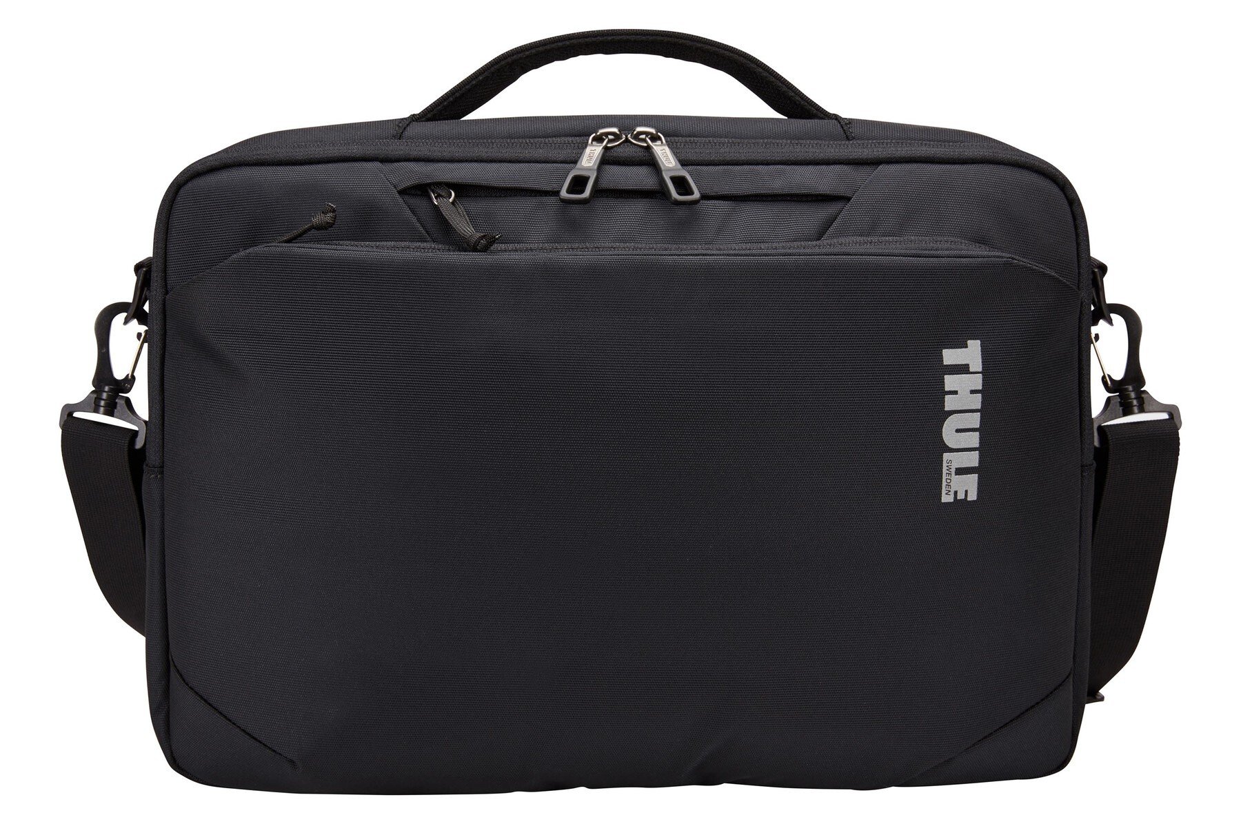 GEANTA THULE, pt. notebook de max. 15.6 inch, 2 compartimente, buzunar frontal x 2 | buzunar dorsal, waterproof, nylon, negru, "TSSB-316B BLACK" / 3204086 thumb