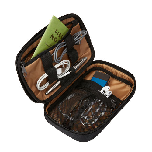 HUSA  CASE LOGIC, pt baterie portabila, buzunare interne plasa, negru, "LAC-101 BLACK" thumb