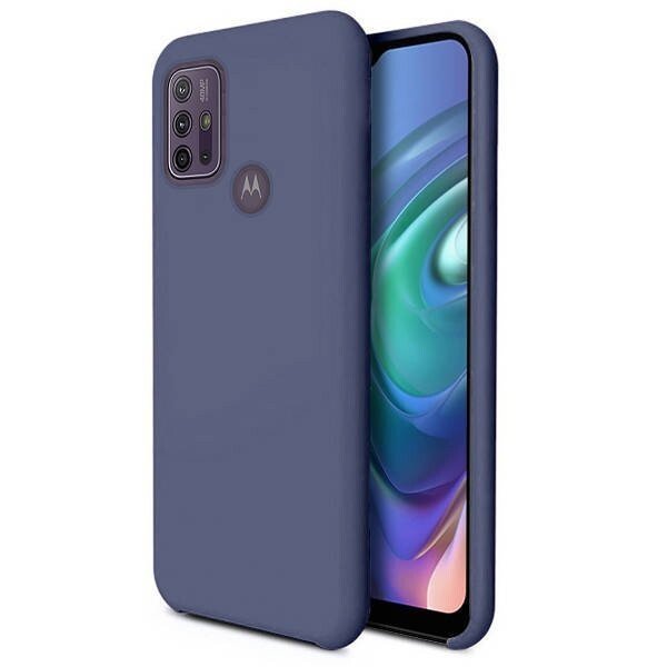 Husa Cover Silicon Slim Mat pentru Motorola G60 4G  Albastru thumb