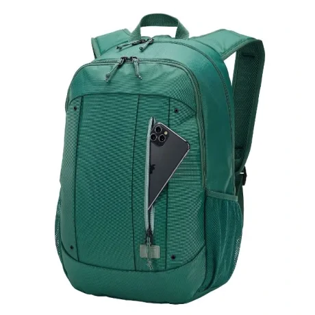 RUCSAC CASE LOGIC Jaunt, pt. notebook de max. 15.6&quot;, 2 compartimente, buzunar frontal, buzunar lateral x 2, waterproof,  volum 23 litri, poliester reciclat,verde &quot;WMBP215 SMOKE PINE&quot; / 3204865