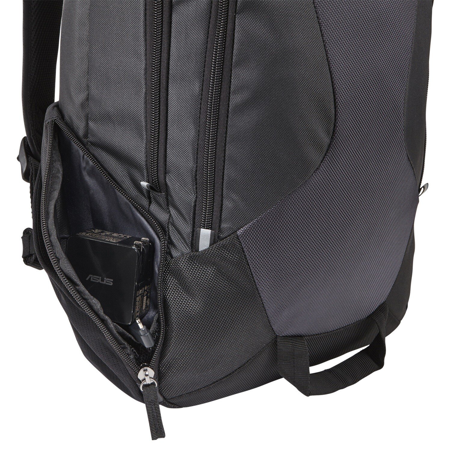 RUCSAC CASE LOGIC, pt. notebook de max. 14 inch, 2 compartimente, buzunar frontal x 2 | buzunar lateral x 2 | buzunar dorsal, waterproof, poliester, negru, 3203266 "RBP-414 BLACK" thumb