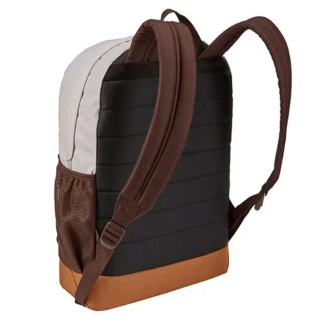 RUCSAC CASE LOGIC, pt. notebook de max. 15.6&quot;, 1 compartiment, buzunar frontal, buzunar lateral x 2, buzunar dorsal, waterproof,  volum 24 litri, poliester, maro/ crem, &quot;Commence&quot;,  &quot;RLCL-1116 CONCRETE/CUMIN&quot; / 3203856
