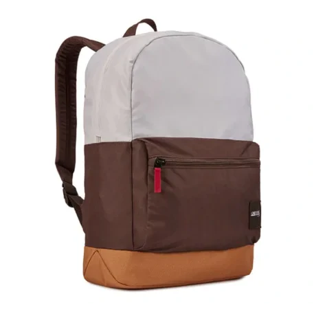 RUCSAC CASE LOGIC, pt. notebook de max. 15.6&quot;, 1 compartiment, buzunar frontal, buzunar lateral x 2, buzunar dorsal, waterproof,  volum 24 litri, poliester, maro/ crem, &quot;Commence&quot;,  &quot;RLCL-1116 CONCRETE/CUMIN&quot; / 3203856