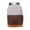 RUCSAC CASE LOGIC, pt. notebook de max. 15.6&quot;, 1 compartiment, buzunar frontal, buzunar lateral x 2, buzunar dorsal, waterproof,  volum 24 litri, poliester, maro/ crem, &quot;Commence&quot;,  &quot;RLCL-1116 CONCRETE/CUMIN&quot; / 3203856