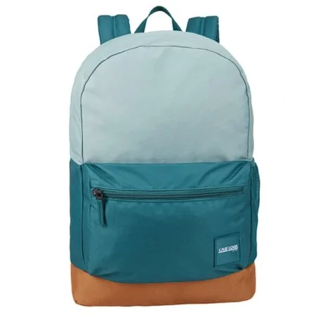 RUCSAC CASE LOGIC, pt. notebook de max. 15.6&quot;, 1 compartiment, buzunar frontal, buzunar lateral x 2, waterproof,  volum 24 litri, poliester, albastru/ maro, &quot;Commence&quot;,  &quot;RLCL-1116 TRELLIS/CUMIN&quot; / 3203855