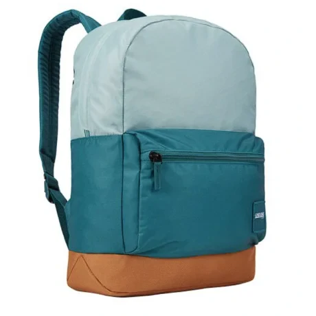 RUCSAC CASE LOGIC, pt. notebook de max. 15.6&quot;, 1 compartiment, buzunar frontal, buzunar lateral x 2, waterproof,  volum 24 litri, poliester, albastru/ maro, &quot;Commence&quot;,  &quot;RLCL-1116 TRELLIS/CUMIN&quot; / 3203855