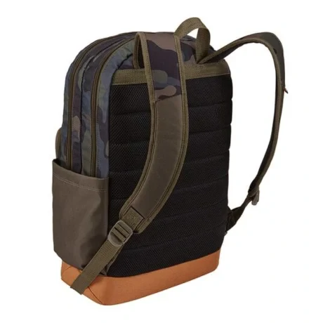 RUCSAC CASE LOGIC, pt. notebook de max. 15.6&quot;, 2 compartimente, buzunar frontal x 2, buzunar lateral x 2, waterproof,  volum 29 litri, poliester, model camuflaj/ maro, &quot;Query&quot;,  &quot;RLCL-4116 OLIVE CAMO/CUMIN&quot; / 3203851