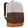 RUCSAC CASE LOGIC, pt. notebook de max. 15.6 inch, 1 compartiment, buzunar frontal | buzunar lateral x 2 | buzunar dorsal, waterproof, poliester, maro / crem, &quot;CCAM-1116 CONCRETE/CUMIN&quot;