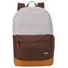 RUCSAC CASE LOGIC, pt. notebook de max. 15.6 inch, 1 compartiment, buzunar frontal | buzunar lateral x 2 | buzunar dorsal, waterproof, poliester, maro / crem, &quot;CCAM-1116 CONCRETE/CUMIN&quot;