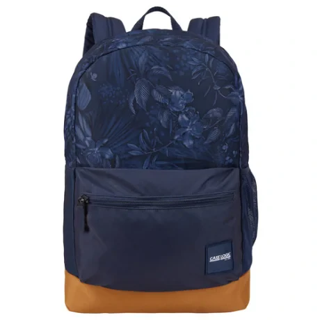 RUCSAC CASE LOGIC, pt. notebook de max. 15.6 inch, 1 compartiment, buzunar frontal | buzunar lateral x 2, waterproof, poliester, albastru, &quot;CCAM-1116 DRS BLU FLOR/DRS BLU&quot;