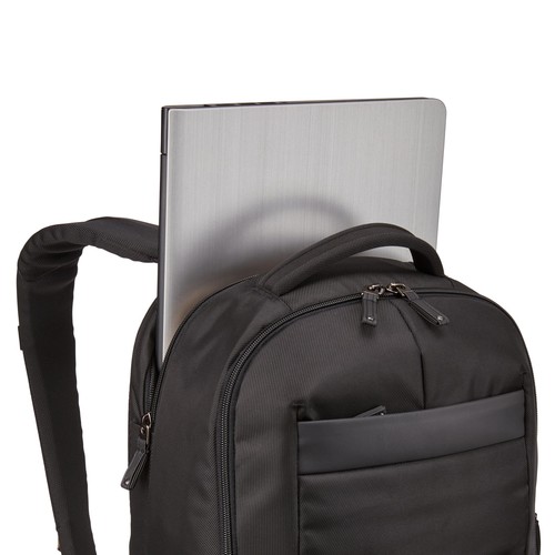 RUCSAC CASE LOGIC, pt. notebook de max. 15.6 inch, 2 compartimente, buzunar frontal x 2 | buzunar lateral x 2, waterproof, nylon, negru, "NOTIBP-116 BLACK" / 3204201 thumb