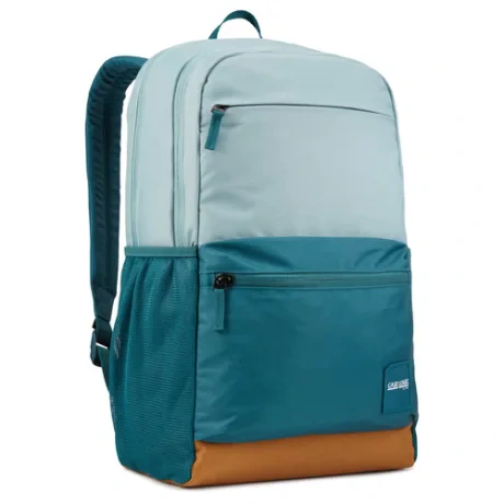 RUCSAC CASE LOGIC, pt. notebook de max. 15.6 inch, 2 compartimente, buzunar frontal x 2 | buzunar lateral x 2, waterproof, poliester, albastru, &quot;CCAM-3116 TRELLIS/CUMIN&quot;