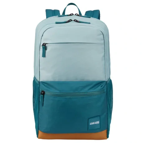 RUCSAC CASE LOGIC, pt. notebook de max. 15.6 inch, 2 compartimente, buzunar frontal x 2 | buzunar lateral x 2, waterproof, poliester, albastru, &quot;CCAM-3116 TRELLIS/CUMIN&quot;