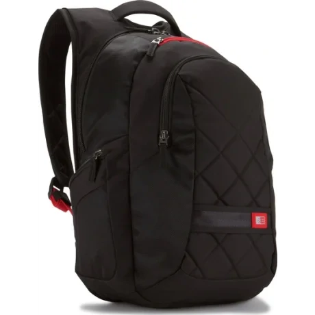 RUCSAC CASE LOGIC, pt. notebook de max. 16 inch, 1 compartiment, buzunar frontal x 2 | buzunar lateral x 2, waterproof, poliester, negru, 3201268 &quot;DLBP-116 BLACK&quot;