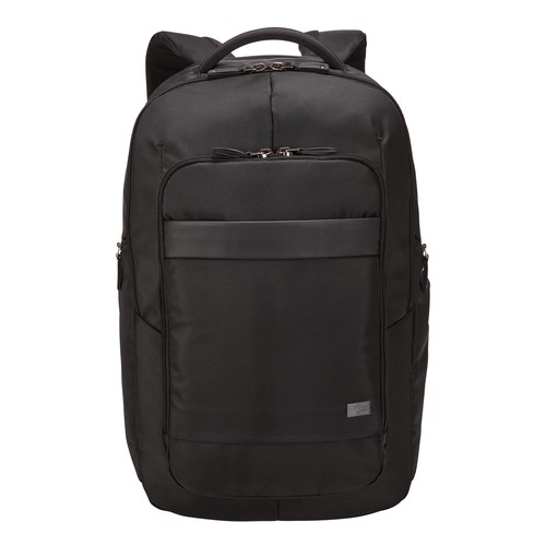 RUCSAC CASE LOGIC, pt. notebook de max. 17.3 inch, 2 compartimente, buzunar frontal x 2 | buzunar lateral x 2, waterproof, nylon, negru, "NOTIBP-117 BLACK" thumb