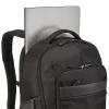 RUCSAC CASE LOGIC, pt. notebook de max. 17.3 inch, 2 compartimente, buzunar frontal x 2 | buzunar lateral x 2, waterproof, nylon, negru, &quot;NOTIBP-117 BLACK&quot;
