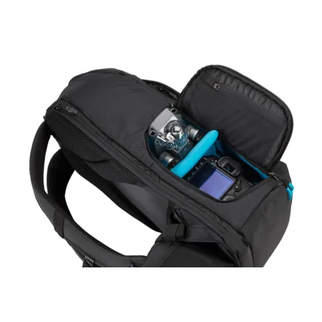 RUCSAC pt. camera DSLR, drona si NB, THULE, Aspect, buzunar frontal x 2 | buzunar intern | buzunar lateral x 2 | buzunar dorsal, negru, &quot;TAC-106BLACK / 3203410&quot;