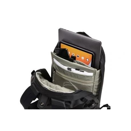 RUCSAC THULE 16l, pt. notebook de max. 14 inch, 1 compartiment, buzunar frontal | buzunar lateral | buzunar dorsal, waterproof, nylon, negru, &quot;TACTBP114 BLACK&quot; / 3204711